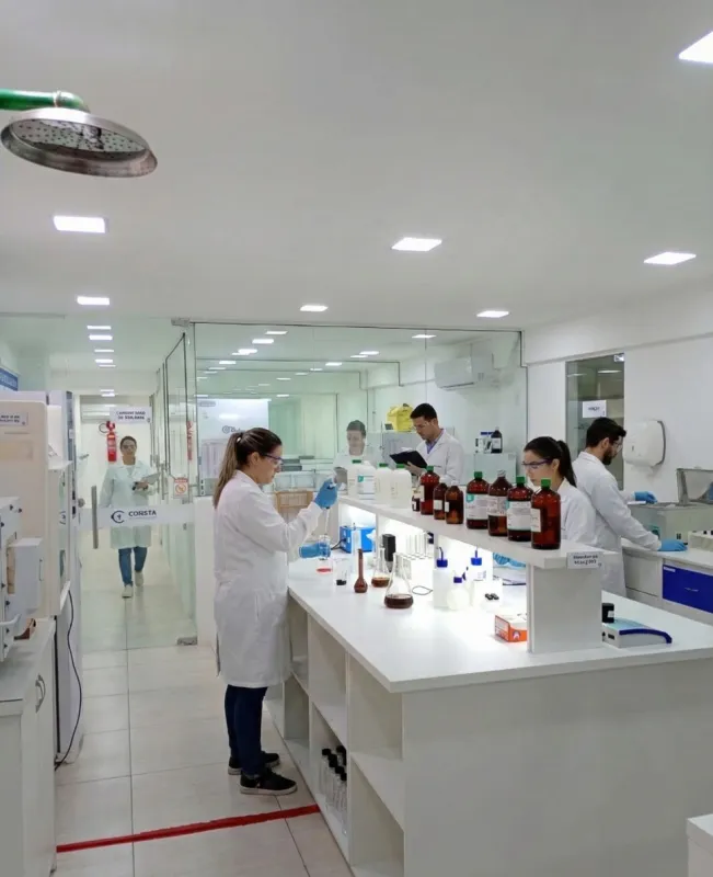 Equipamentos laboratoriais